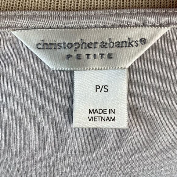 Christopher & Banks Sleeveless Blouse Top Size S EUC - Picture 8 of 9